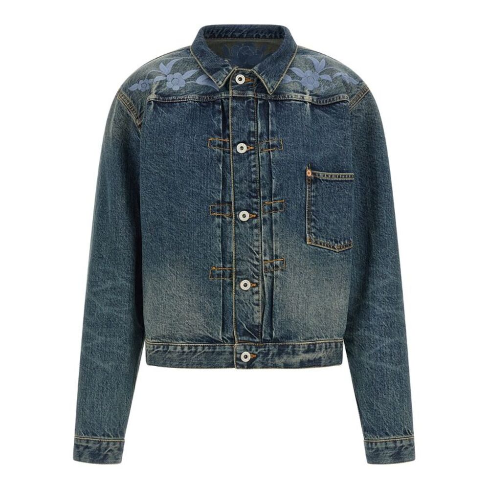 Kenzo Blue Cotton Denim Men's Jacket